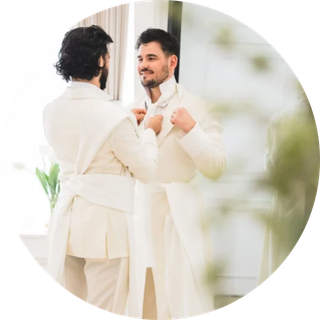 gabriel and daamoon wedding photo