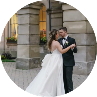 avery and john wedding photo